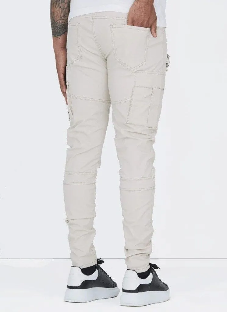 Men's Harem Multi-pocket Slim Fit Zip Joggers