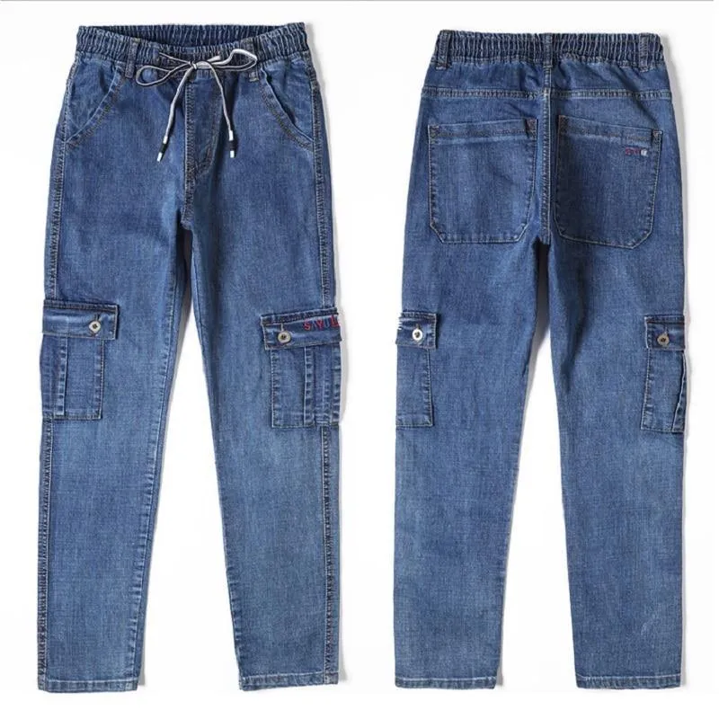 Men's High Waist Loose Fit Jeans