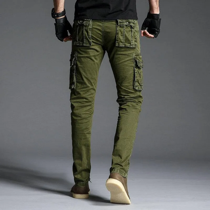 Men's Side Pocket Casual Cargo Pants
