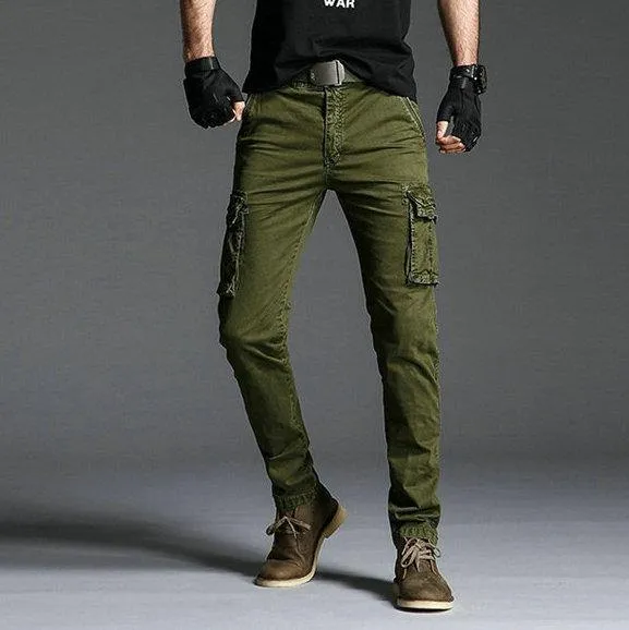 Men's Side Pocket Casual Cargo Pants