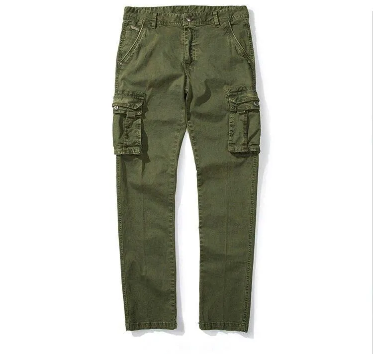 Men's Side Pocket Casual Cargo Pants
