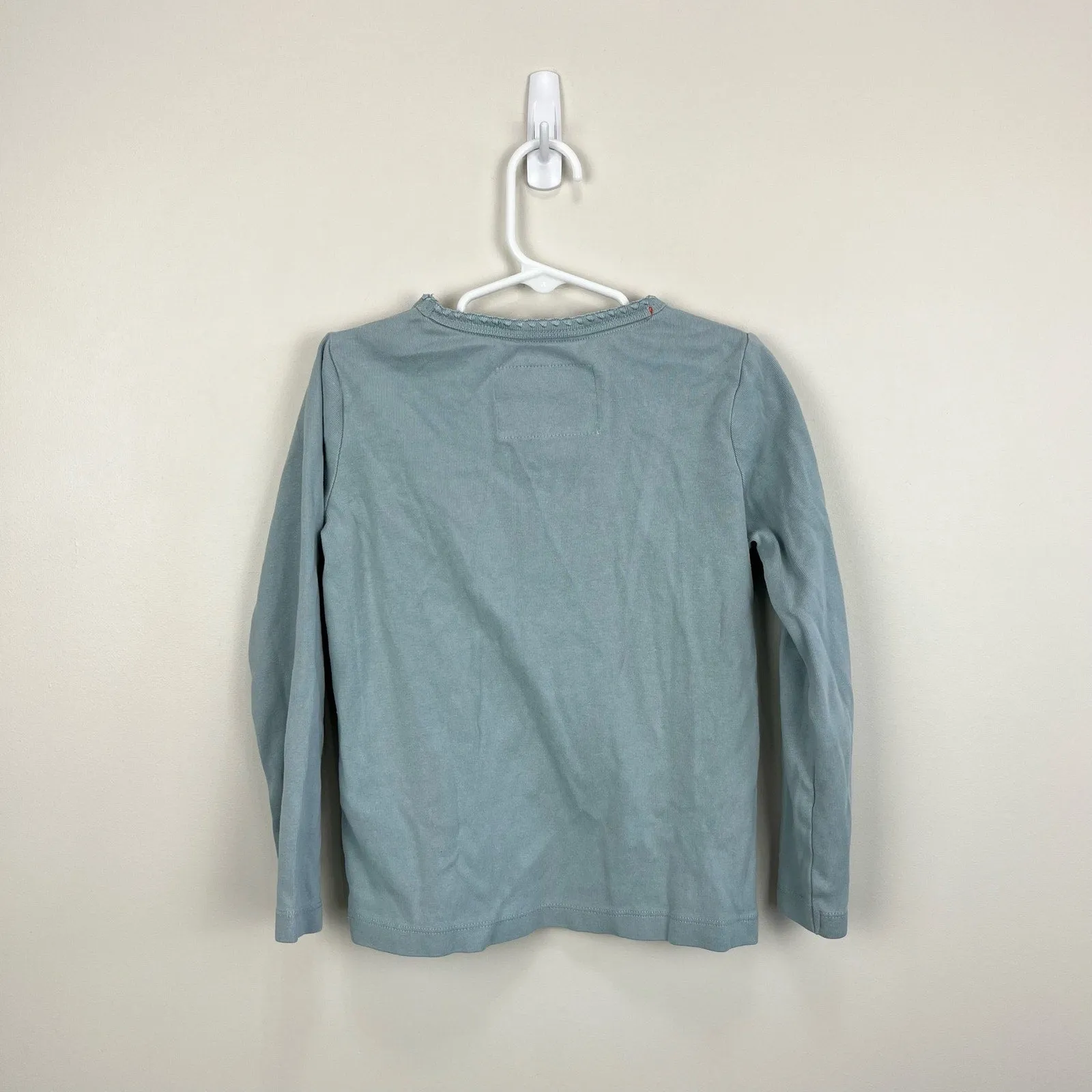 Mini Boden Long Sleeve Rosebud Tee 6-7