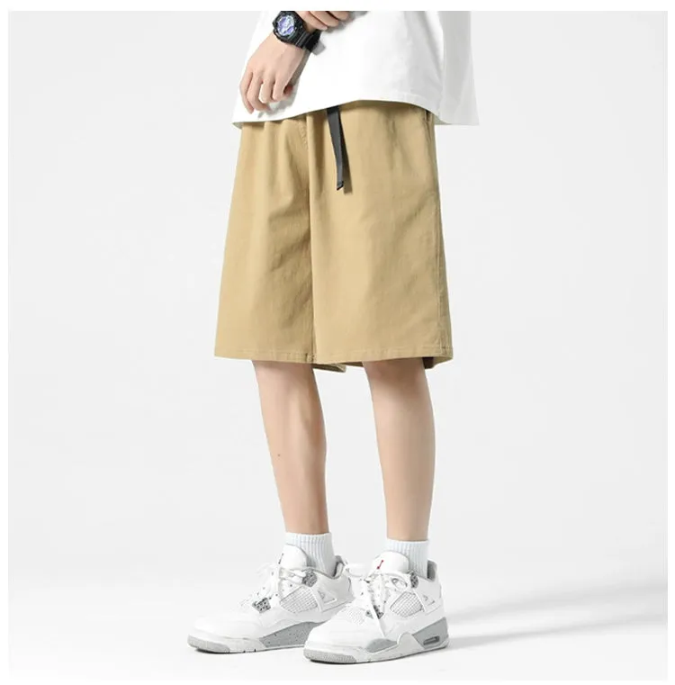 MRBO Green Cotton Summer Shorts