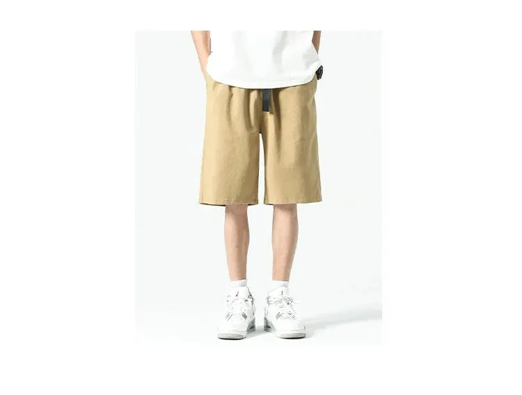 MRBO Green Cotton Summer Shorts