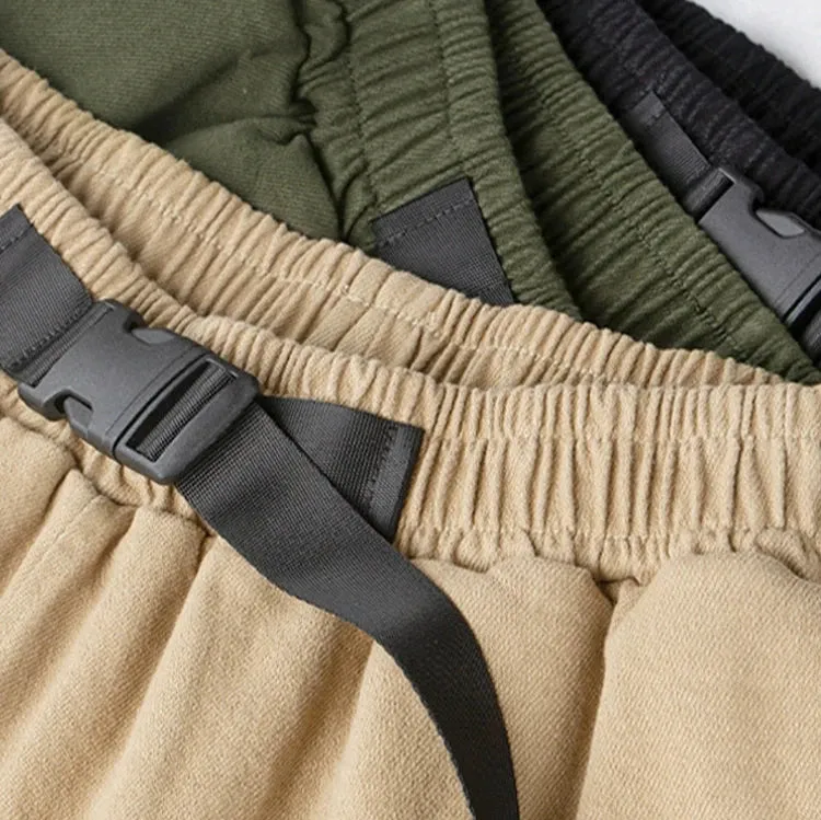 MRBO Green Cotton Summer Shorts