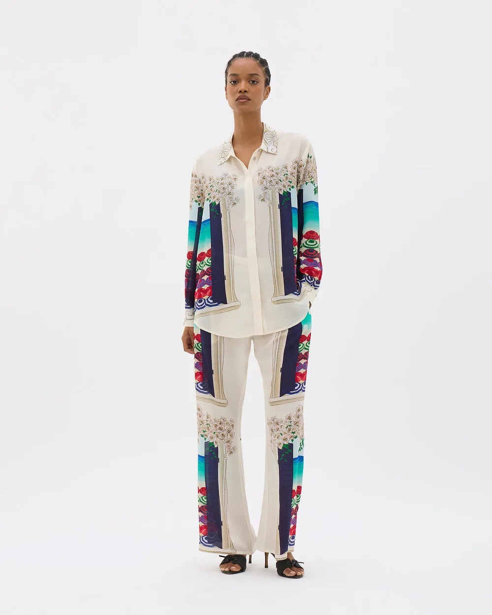 Muma World Riviera Bias Pant in Riviera