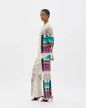 Muma World Riviera Bias Pant in Riviera
