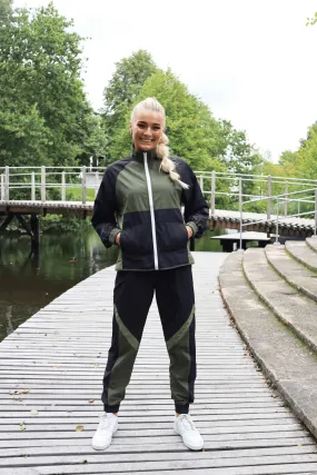 NIA-TRACK-PANTS - ARMY BLACK