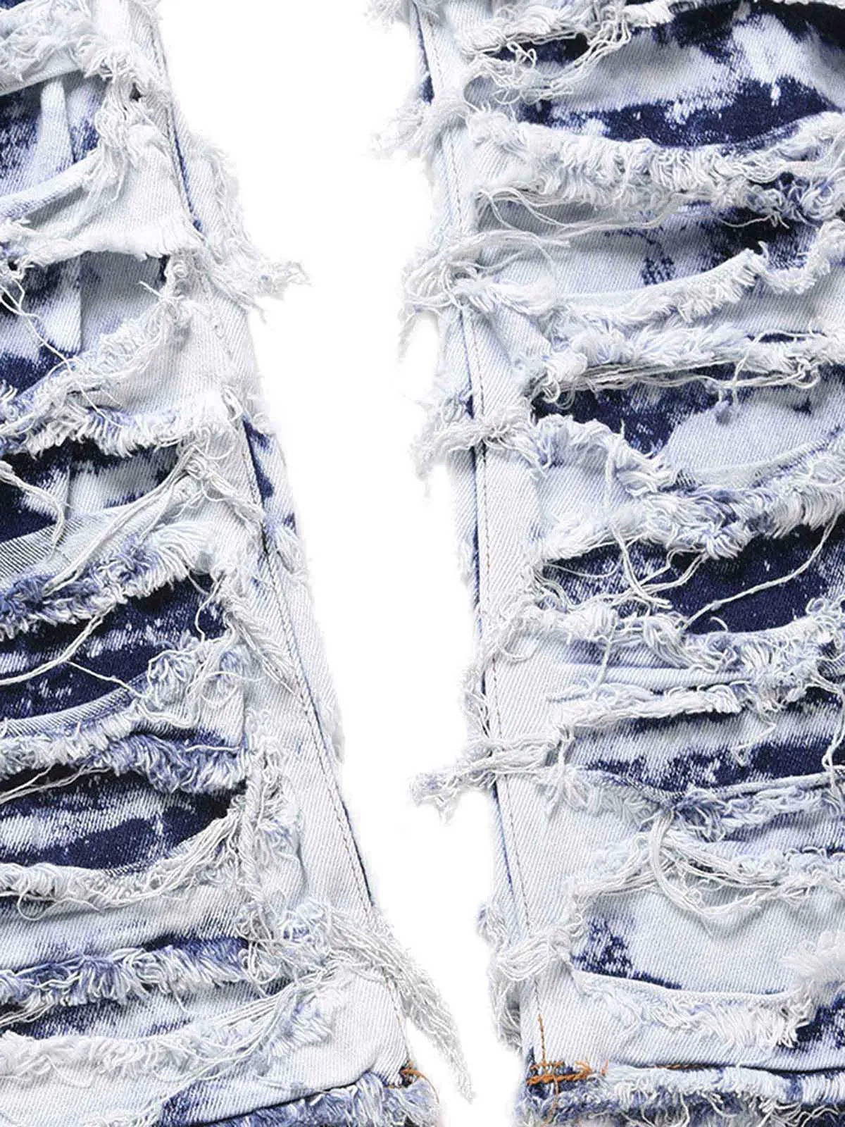 Sneakerhill High Street Old Washed Slim Fit Jeans Pants - 1492