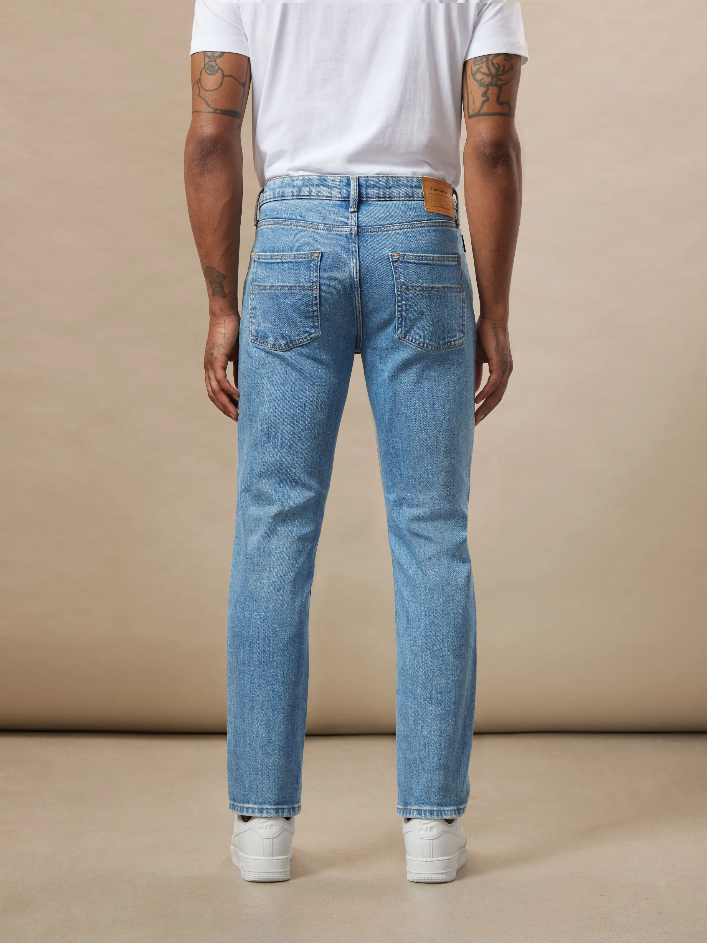The Adam Slim Fit Jean in Light Blue