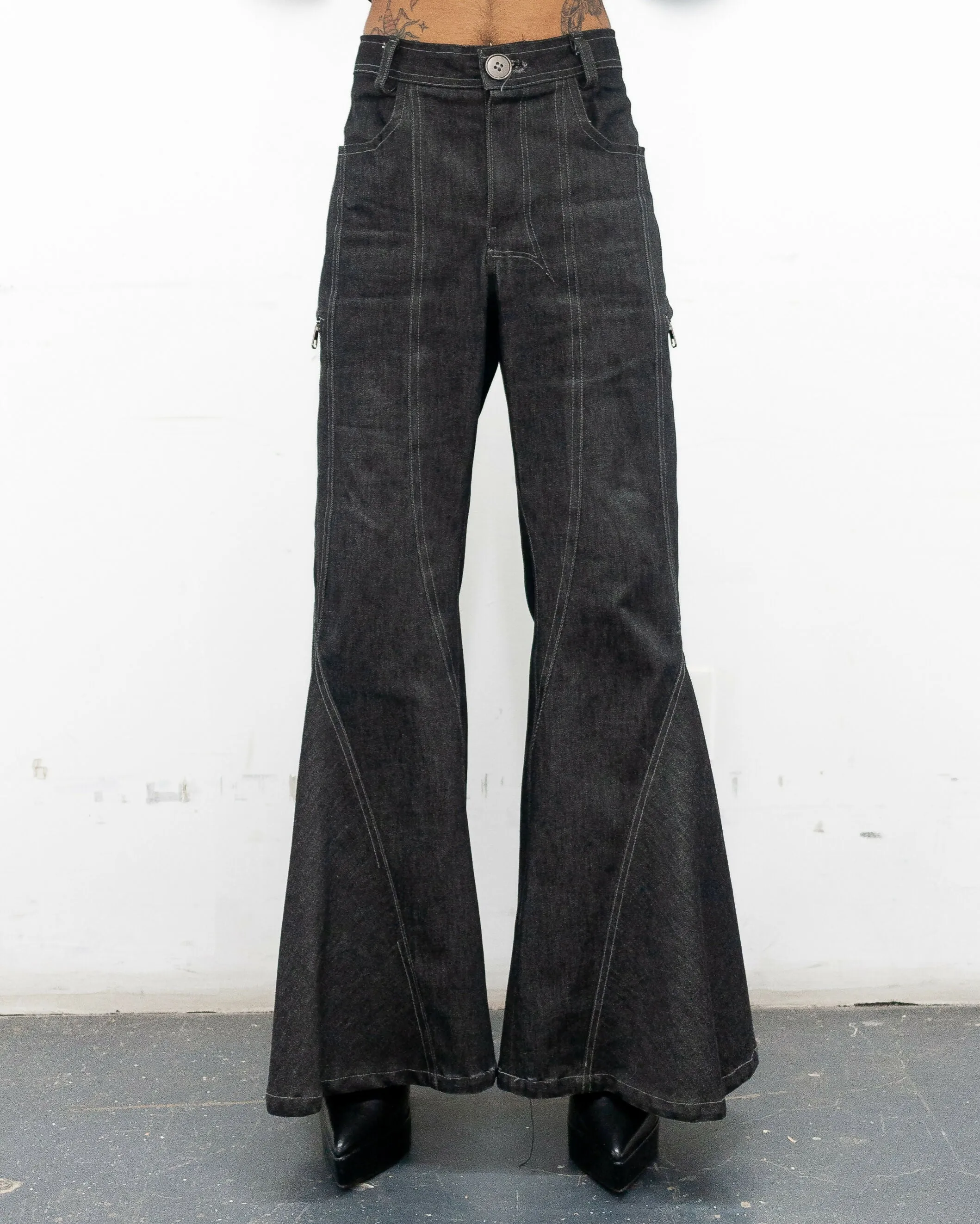 THE FLARE DENIM - MIDNIGHT SMOKE