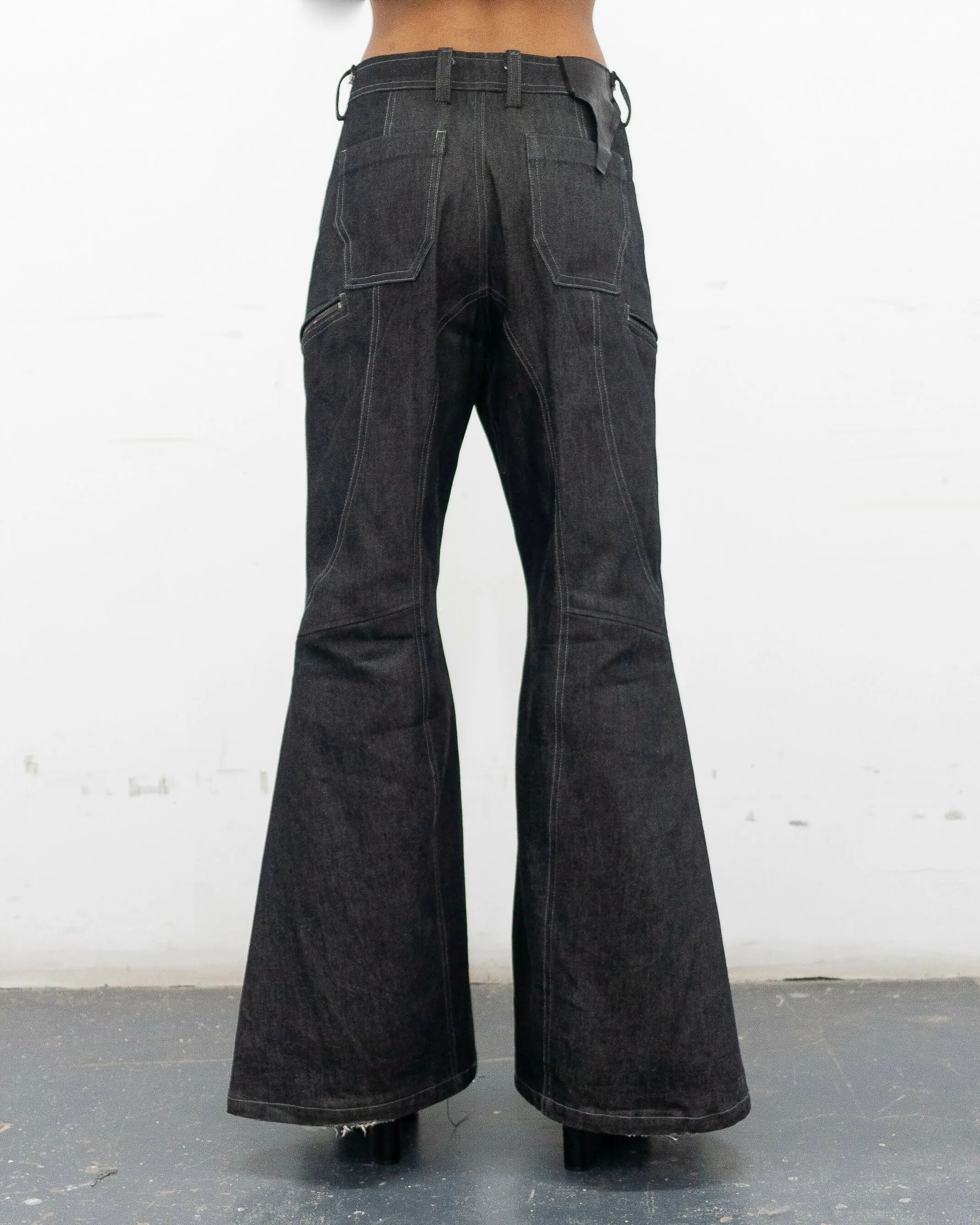 THE FLARE DENIM - MIDNIGHT SMOKE