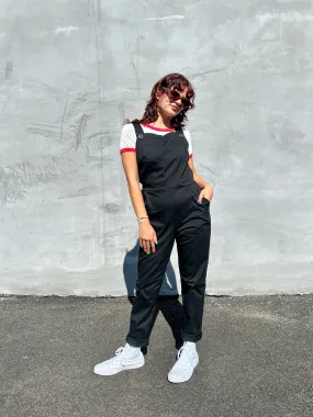 Twill Classic Overalls Black