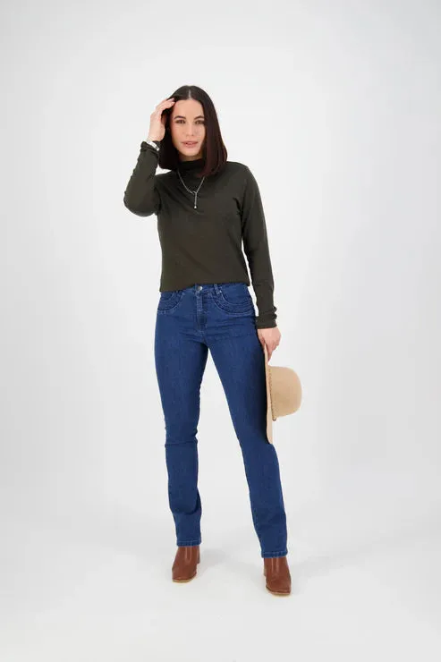 Vassalli Slim leg jean | Blue Denim