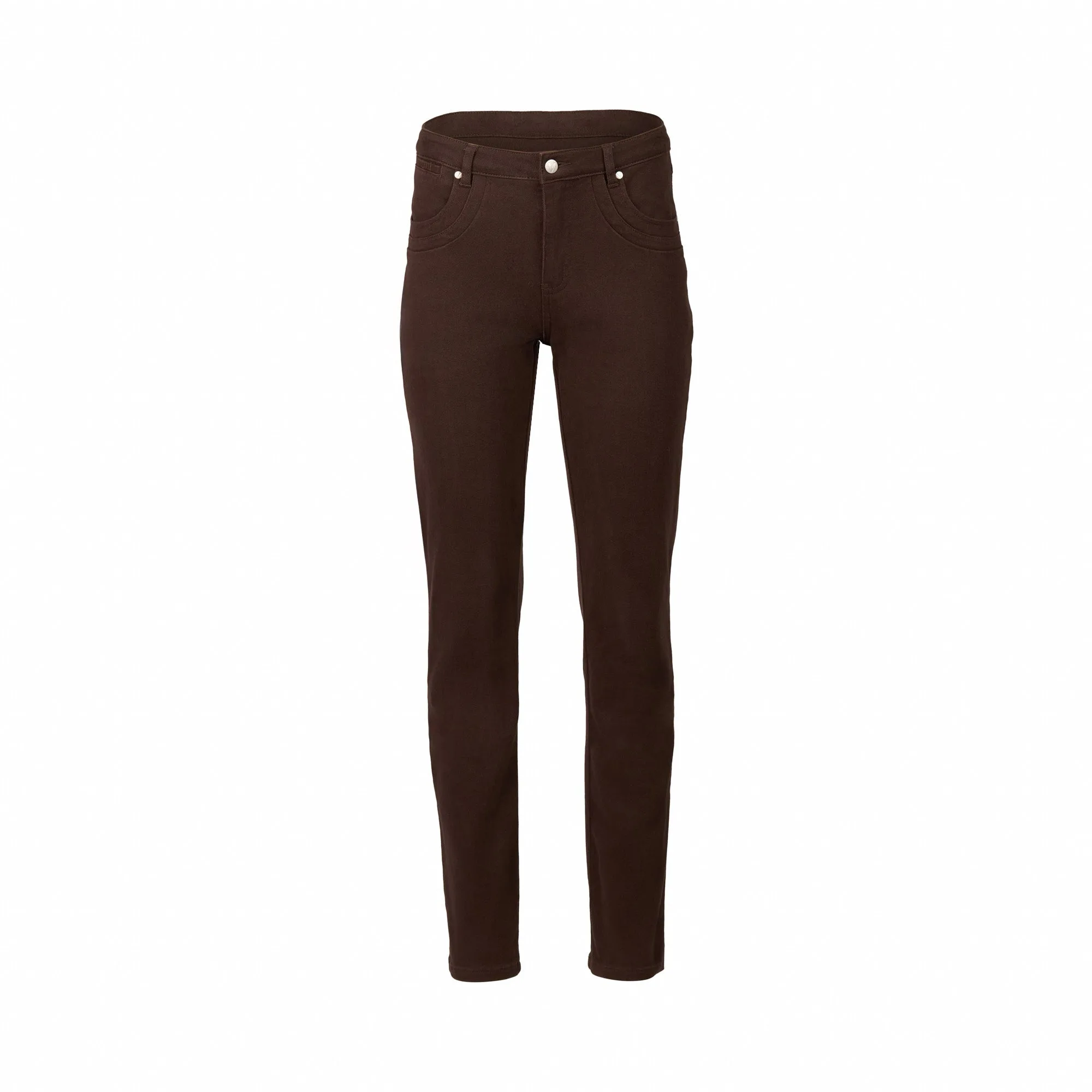 Vassalli Slim leg jean | Chocolate