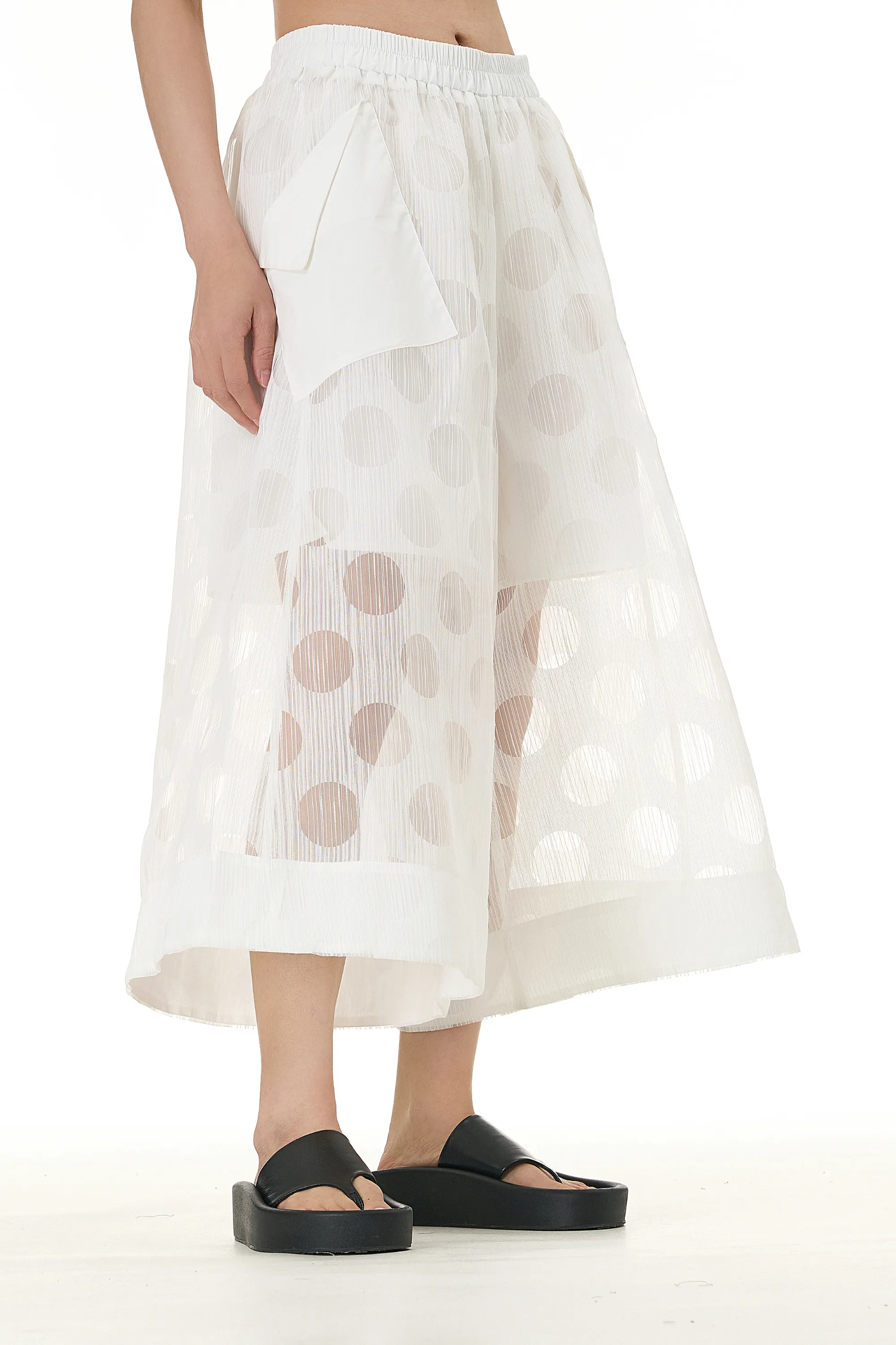White Bubble Pop Coord Set