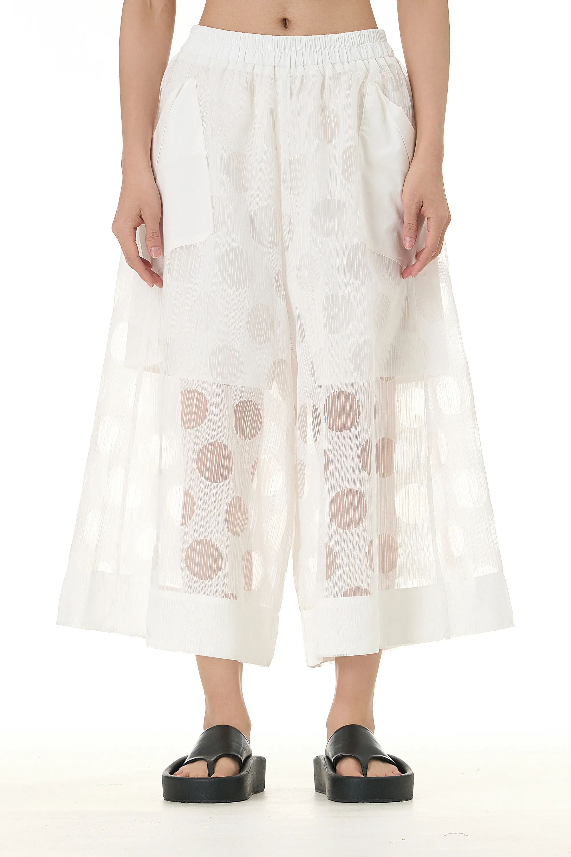 White Bubble Pop Coord Set