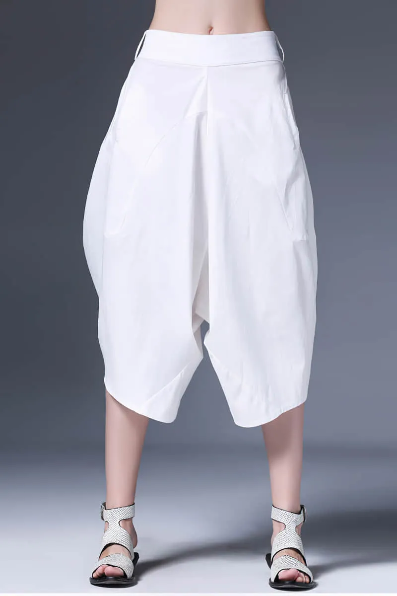 Women's plus size loose all-match harem pants