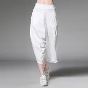 Women's plus size loose all-match harem pants